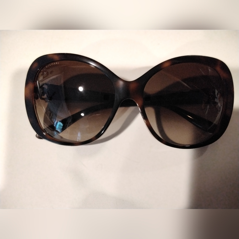 Bvlgari tortoise color sunglasses